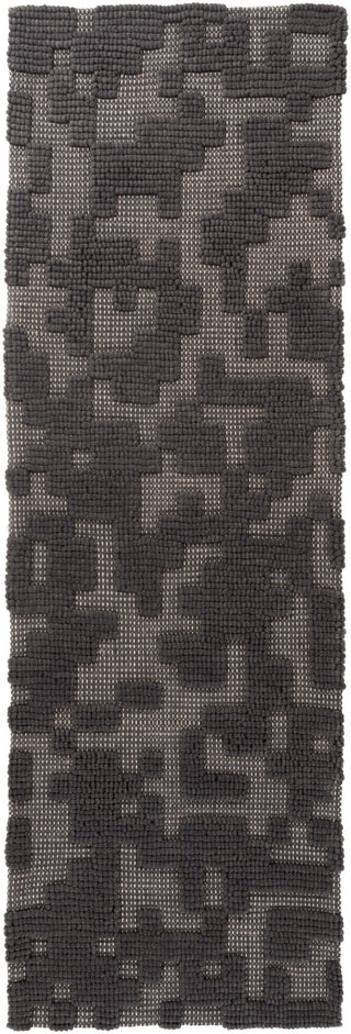 Surya Stencil STN-1000 Gray Area Rug 2'6'' x 8' Runner