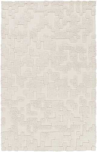 Surya Stencil STN-1003 Ivory Area Rug 5' x 8'