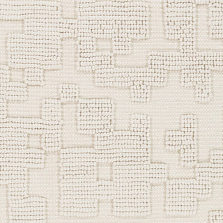 Surya Stencil STN-1003 Ivory Hand Woven Area Rug Sample Swatch