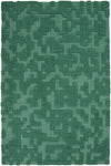 Surya Stencil STN-1005 Emerald/Kelly Green Area Rug 5' x 8'