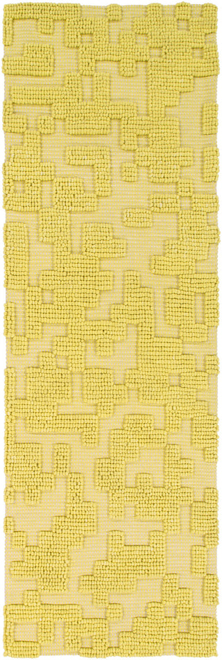 Surya Stencil STN-1006 Lime Area Rug 2'6'' x 8' Runner