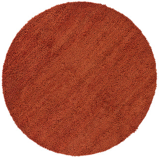 Chandra Strata STR-1107 Orange Area Rug Round