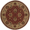 Kalaty Soumak SU-110 Plum/Gold Area Rug Round