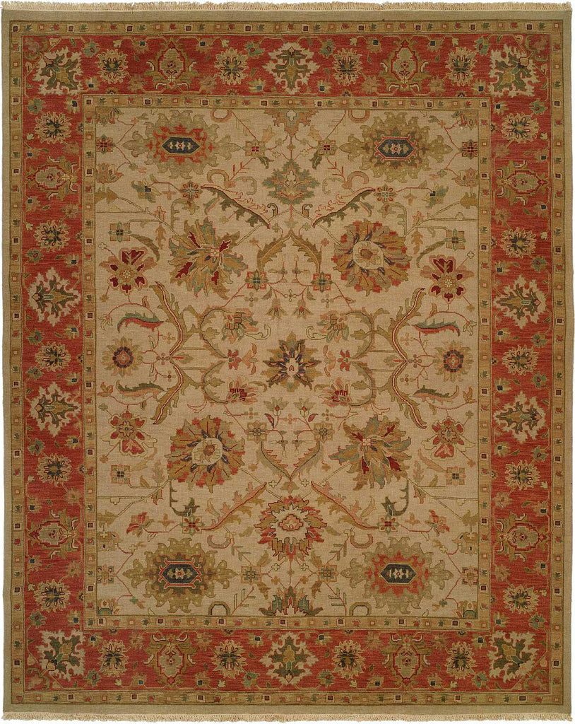 Kalaty Soumak SU-114 Ivory/Rust Area Rug main image