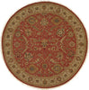 Kalaty Soumak SU-115 Rust/Ivory Area Rug Round