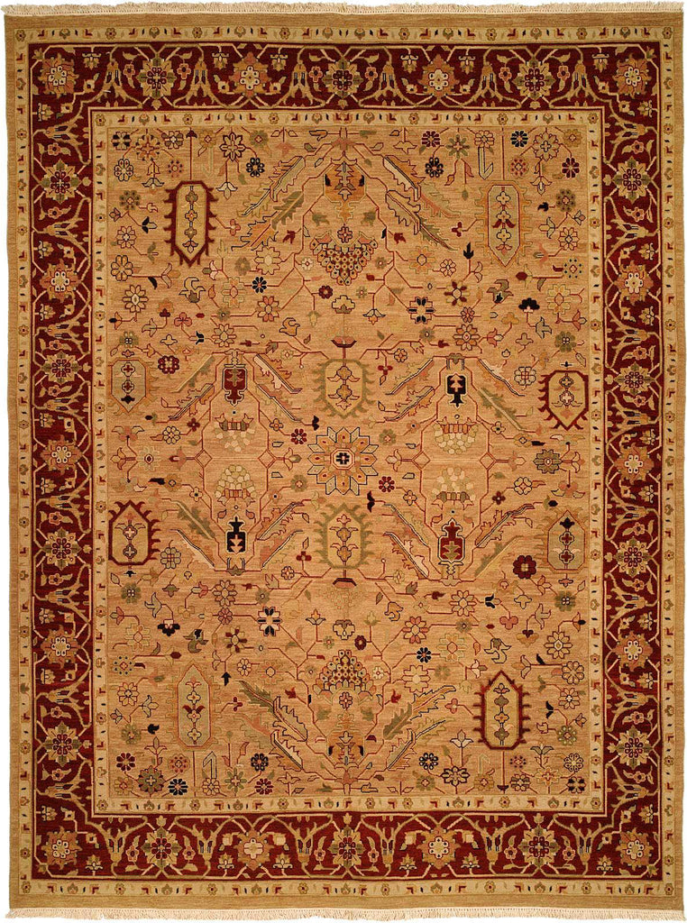 Kalaty Soumak SU-143 Wheat/Red Area Rug main image