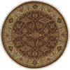Kalaty Soumak SU-148 Brown/Ivory Area Rug Round