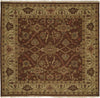 Kalaty Soumak SU-148 Brown/Ivory Area Rug Square