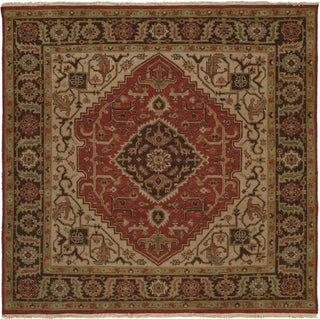 Kalaty Soumak SU-151 Rust/Brown Area Rug Square