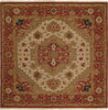 Kalaty Soumak SU-189 Ivory/Red Area Rug Square