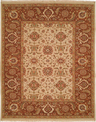 Kalaty Soumak SU-199 Ivory/Green Area Rug main image