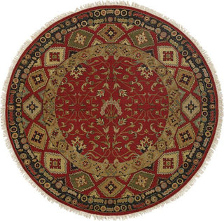 Kalaty Soumak SU-201 Red/Red Area Rug Round