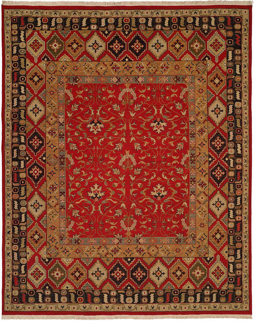 Kalaty Soumak SU-201 Red/Red Area Rug main image
