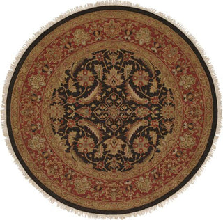 Kalaty Soumak SU-204 Blue/Rose Area Rug Round