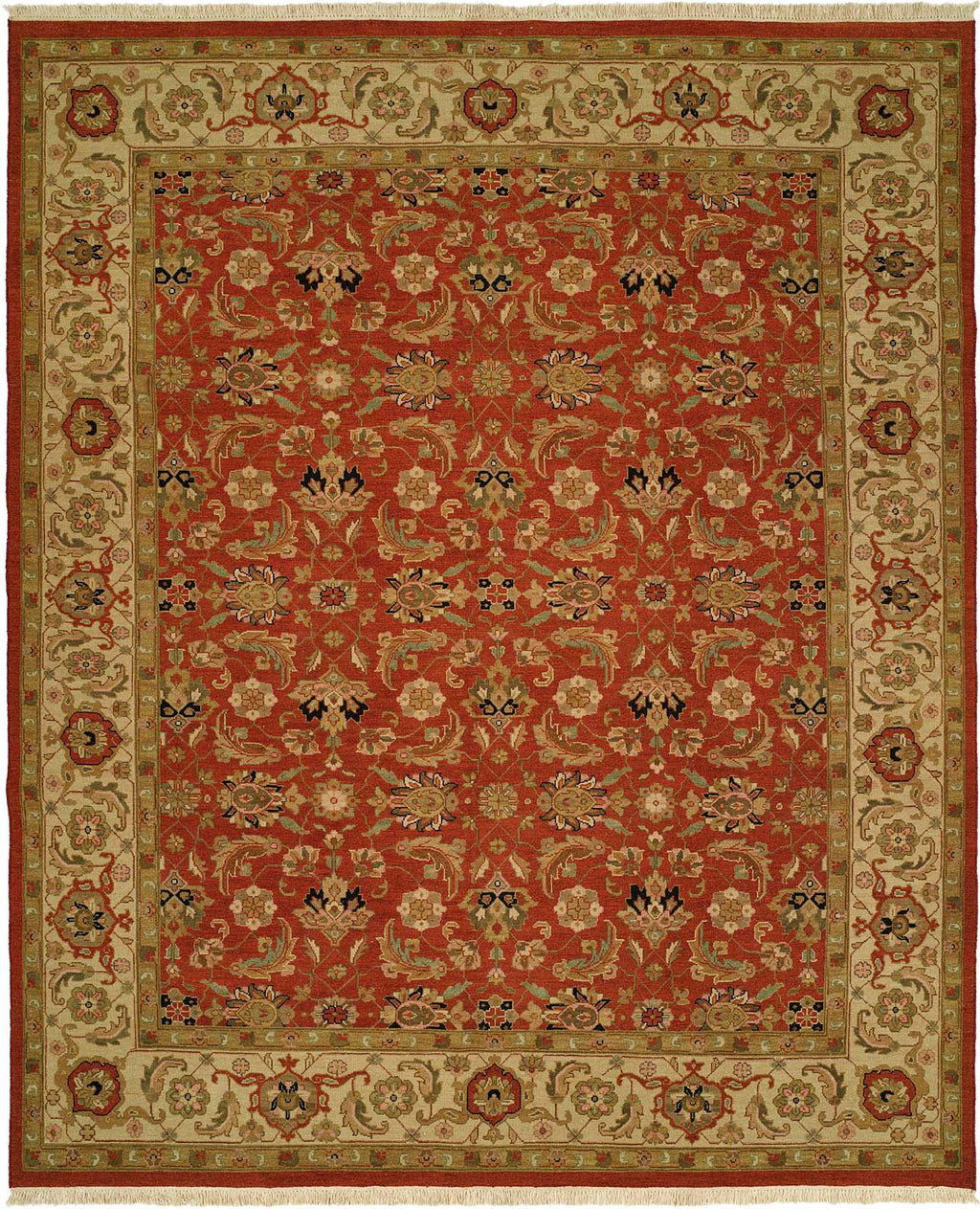 Kalaty Soumak SU-206 Rust/Ivory Area Rug