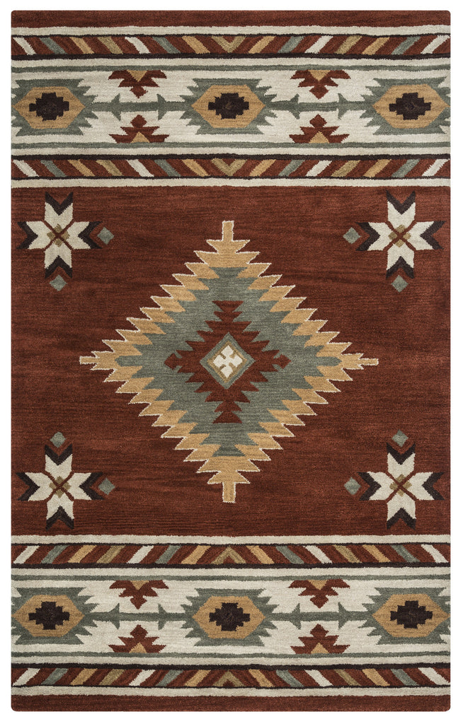 Rizzy Southwest SU1822 Rust Area Rug Main Image 