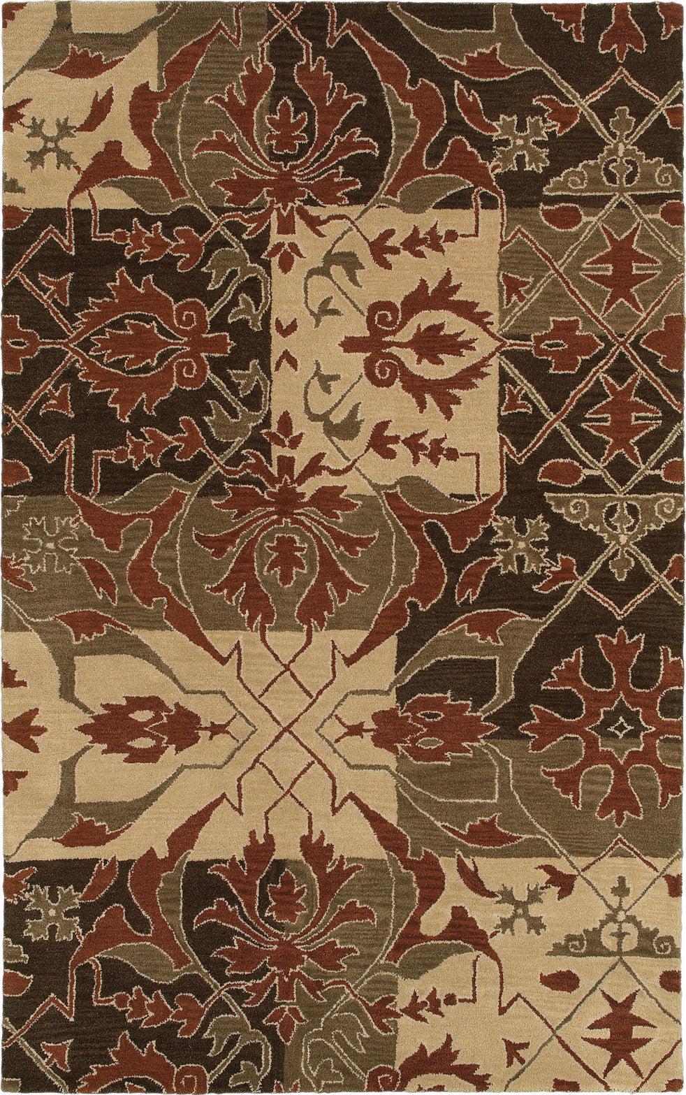 Rizzy Southwest SU8154 Brown Area Rug main image