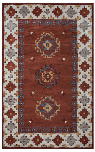 Rizzy South-West SU9007 Rust/Cream Area Rug