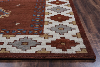Rizzy South-West SU9007 Rust/Cream Area Rug