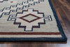 Rizzy Southwest SU9011 Gray Area Rug Edge Shot
