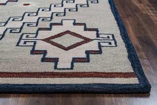 Rizzy Southwest SU9011 Gray Area Rug Edge Shot