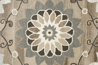 Rizzy Suffolk SK250A Beige Area Rug Runner Image