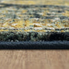 Karastan Touchstone Suir Blue Teal Area Rug Detail Image