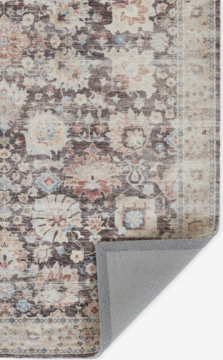 Momeni Sultana SLT-1 Brown Area Rug Close up