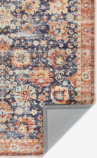 Momeni Sultana SLT-1 Navy Area Rug Close up