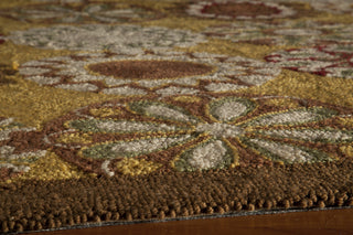 Momeni Summit SUM-2 Gold Area Rug Closeup