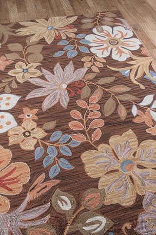 Momeni Summit SUM-4 Brown Area Rug Closeup