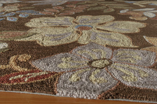 Momeni Summit SUM-4 Brown Area Rug Closeup