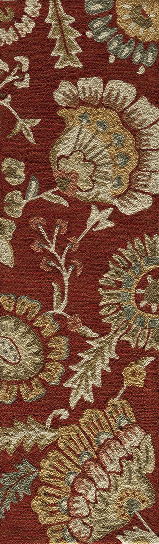 Momeni Summit SUM-5 Brick Area Rug Closeup