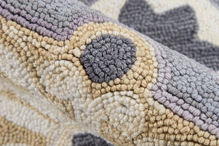 Momeni Summit SUM13 Yellow Area Rug Detail Shot