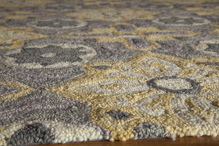 Momeni Summit SUM13 Yellow Area Rug Closeup