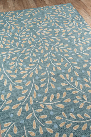 Momeni Summit SUM16 Green Area Rug Detail Shot