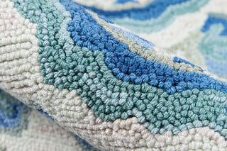 Momeni Summit SUM17 Blue Area Rug Detail Shot