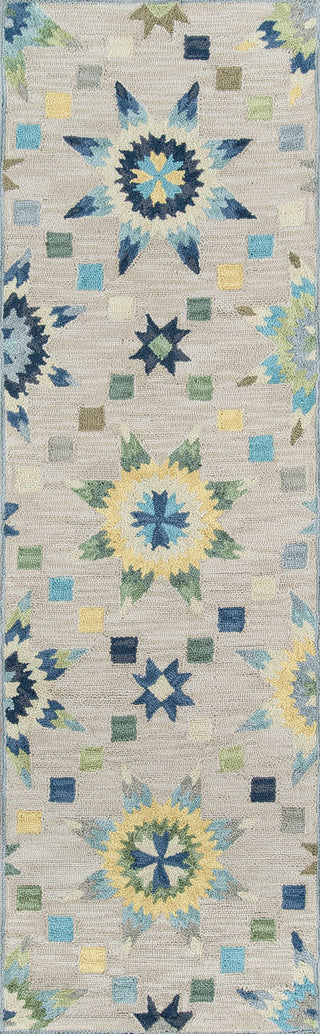 Momeni Summit SUM19 Grey Area Rug Close Up