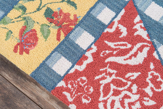 Momeni Summer Garden SMM-1 Multi Area Rug by MADCAP Close up