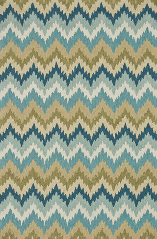 Loloi Summerton SRS01 Aqua / Green Area Rug main image