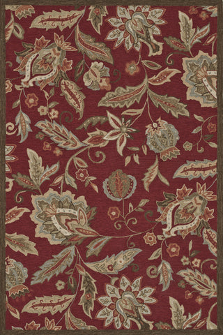 Loloi Summerton SRS07 Red Area Rug main image