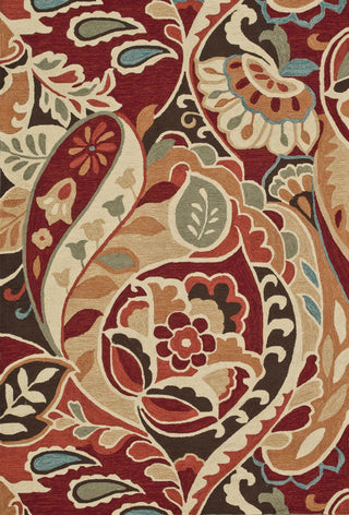 Loloi Summerton SRS09 Red / Multi Area Rug Main