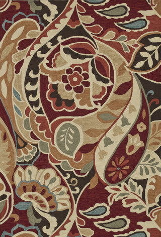 Loloi Summerton SRS09 Red / Multi Area Rug main image