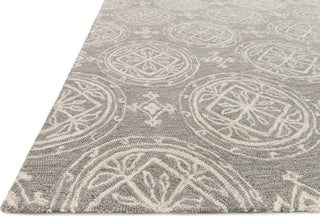 Loloi Summerton SRS14 Grey / Ivory Area Rug Corner Shot