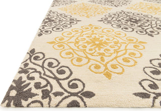 Loloi Summerton SRS15 Ivory / Grey Area Rug Corner Shot