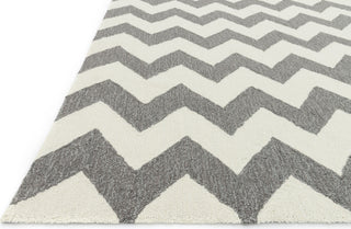 Loloi Summerton SRS20 Ivory / Steel Area Rug Corner Shot