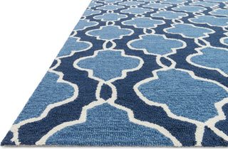 Loloi Summerton SRS22 Navy / Blue Area Rug Corner Shot