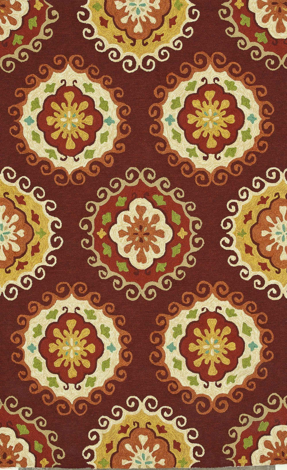 Loloi Sunshine SS-08 Red/Multi Area Rug