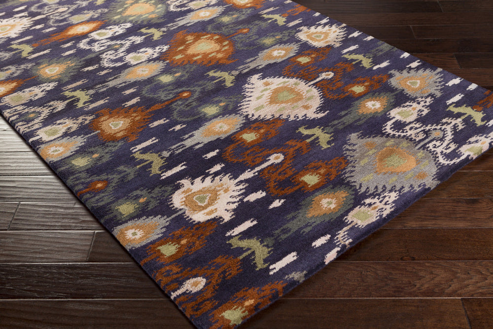 Surya Surroundings SUR-1018 Area Rug 5x8 Corner Feature