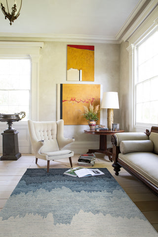 NuStory NuModern Surf Blue Area Rug 